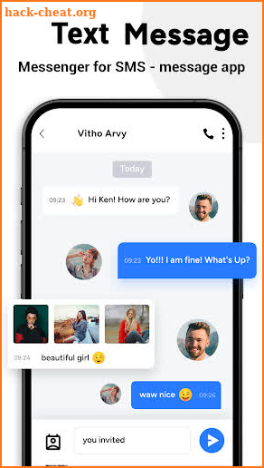 Messages - Text Message Chat screenshot