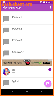 Messaging App screenshot