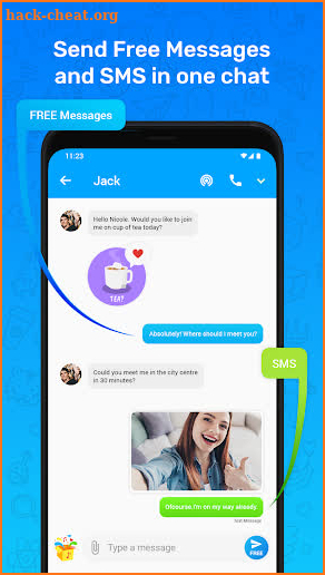 Messenger screenshot