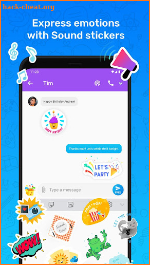 Messenger screenshot