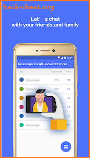 Messenger for All Social Networks screenshot