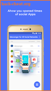 Messenger for All Social Networks screenshot