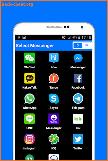 Messenger for Easy social apps screenshot