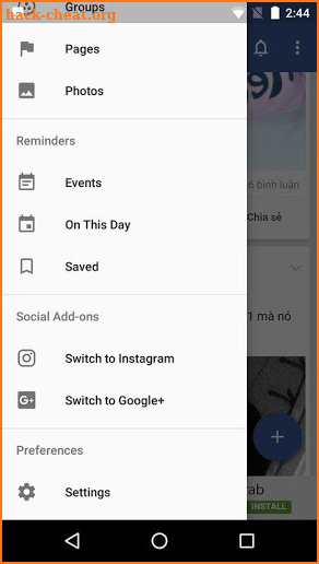 Messenger for Facebook Pro screenshot