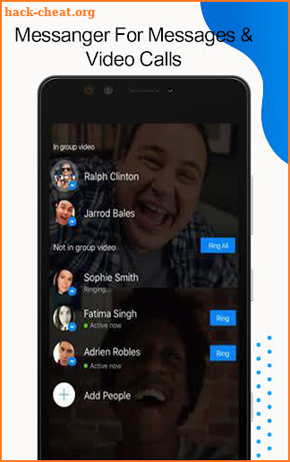 Messenger for Free Messages & Chat , Video Calls screenshot