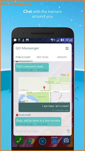 Messenger for Pokemon GO screenshot