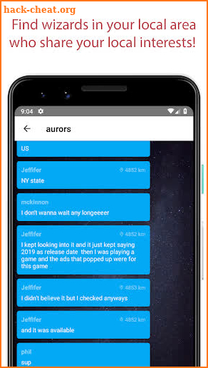 Messenger for Wizards Unite screenshot