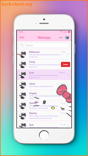 Messenger L SMS, MMS screenshot