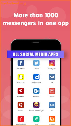 Messenger Master-Messenger for All Social Networks screenshot