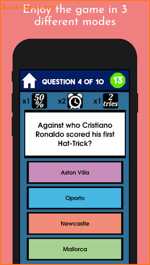 Messi VS Ronaldo - Quiz Game screenshot