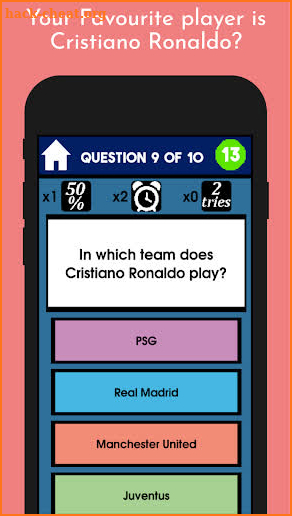 Messi VS Ronaldo - Quiz Game screenshot