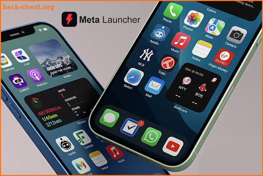 Meta Launcher PRO - iOS 15 screenshot