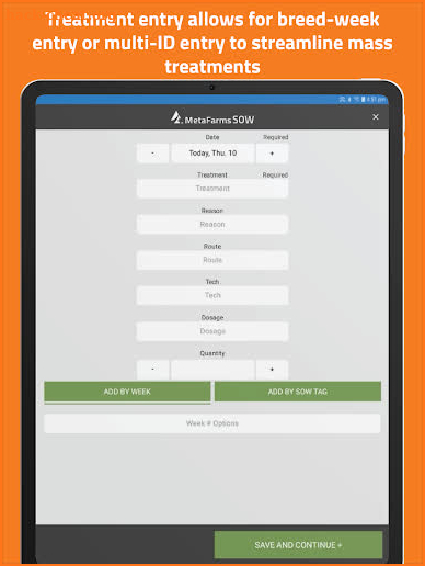 MetaFarms Sow Mobile screenshot