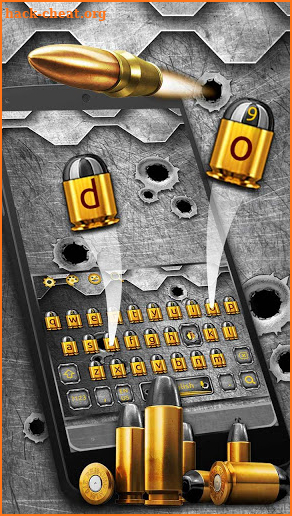 Metal Gun Keyboard Theme screenshot