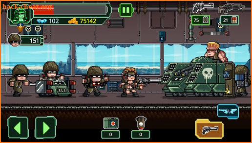 Metal Guns Fury : beat em up screenshot