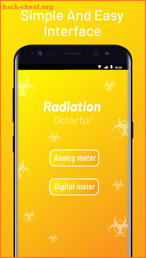 Metal - Magnetic Field and Radiation Detector App screenshot