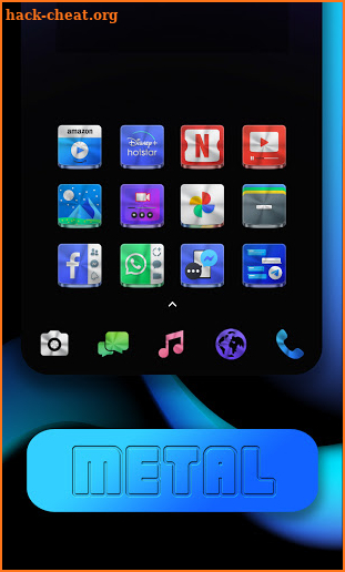 Metal Redefined | Metallic Icon Pack screenshot