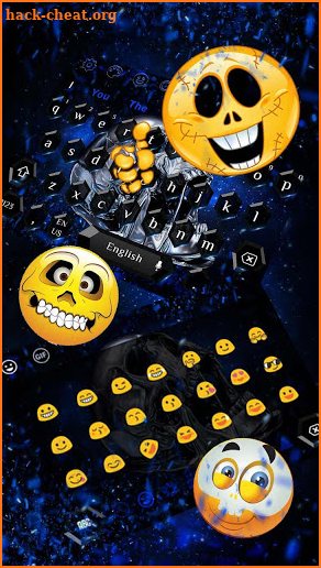 Metal Skull Keyboard screenshot