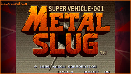 METAL SLUG ACA NEOGEO screenshot