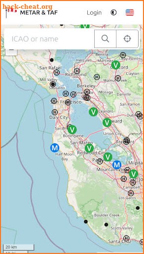 Metar-Taf.com - Visual decoder screenshot