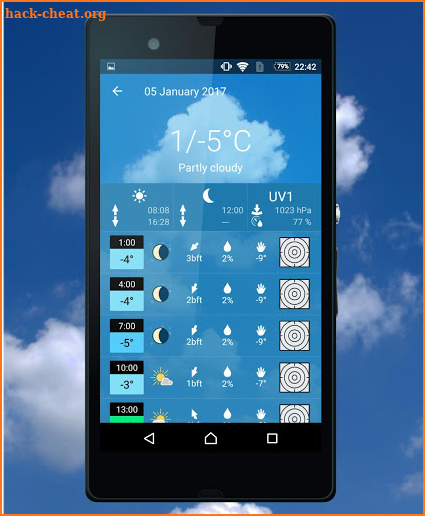 meteoblue screenshot