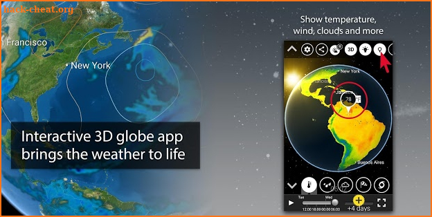 MeteoEarth screenshot