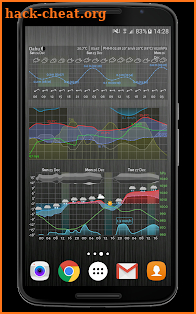 Meteogram Pro Weather and Tide Charts screenshot