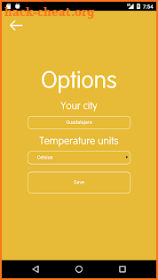 MeteoGuide screenshot