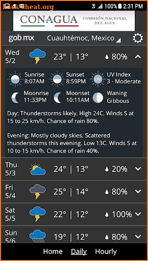 MeteoInfo screenshot