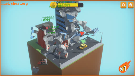 Meteor City Destructor : Physics Simulator screenshot