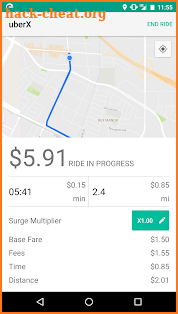 Meter for Uber and Lyft screenshot