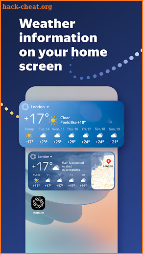 Meteum – Weather forecast screenshot