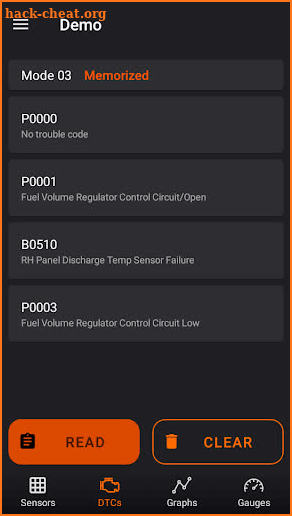 Metior OBD2 for ELM327 USB - Bluetooth screenshot