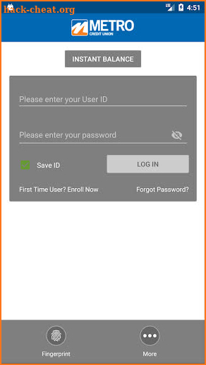 Metro Credit Union Mobile screenshot