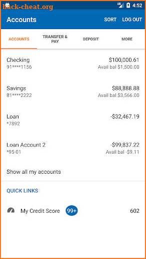 Metro Credit Union Mobile screenshot