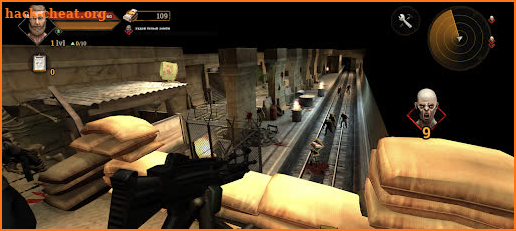 Metro Survival game, Zombie Hunter screenshot