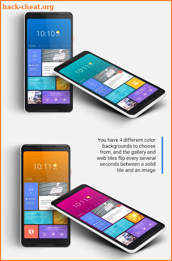 MetroHome for KLWP screenshot