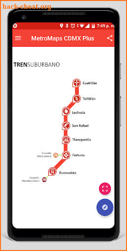 MetroMaps CDMX + screenshot