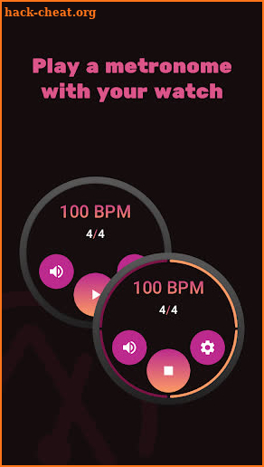 Metronome Watch screenshot