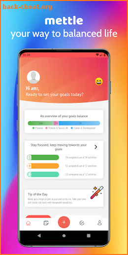 Mettle - Life Balance Wellbeing screenshot