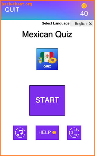 Mexican Quiz screenshot