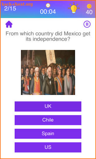 Mexican Quiz screenshot