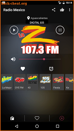 Mexican Radio Stations FM AM screenshot