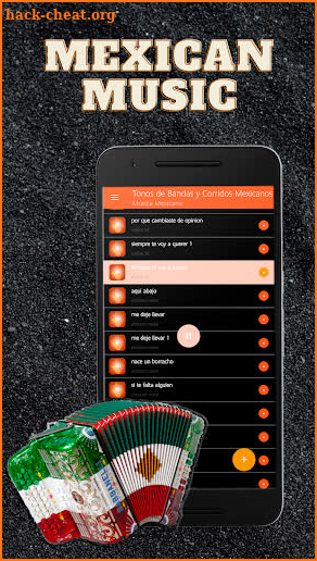 Mexican Ringtones Corrido screenshot