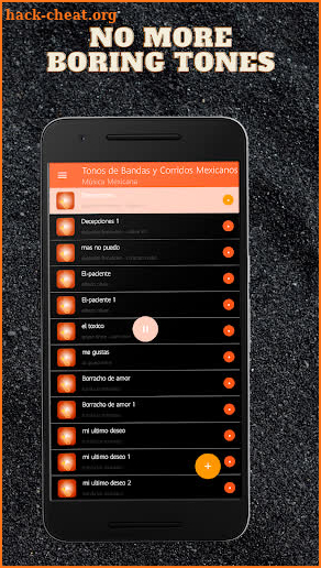 Mexican Ringtones Corrido screenshot