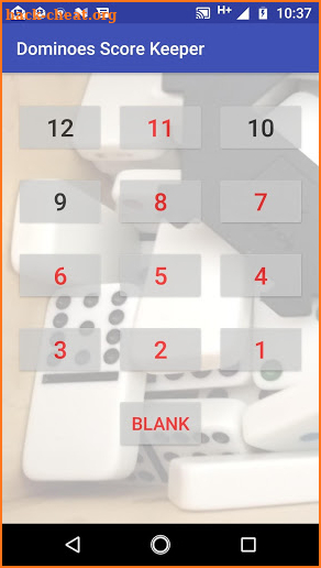 Mexican Train Dominoes Score Keeper screenshot