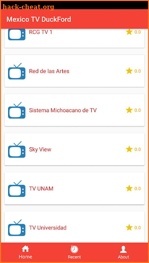 Mexico TV DuckFord Satellite Free Channels screenshot