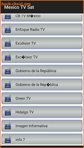 Mexico TV MK Sat Free Info screenshot