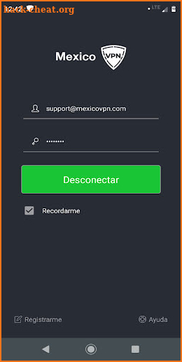 Mexico VPN screenshot