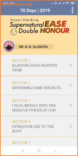 MFM 2019 SEVENTY DAYS PRAYER & FASTING screenshot